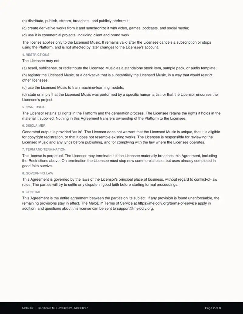Page 2 · License agreement